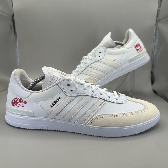 adidas Samba Adv x Shepard Fairey Obey White 2018 D96804 Men’s US 11